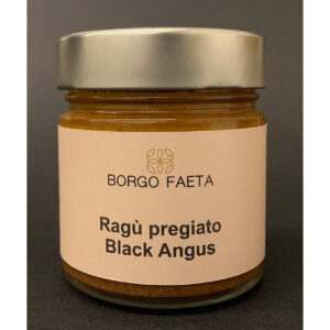 Ragù pregiato Black Angus